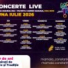 Spectacol total în luna iulie: ghidul complet al evenimentelor de top din Constanța și stațiunea Mamaia